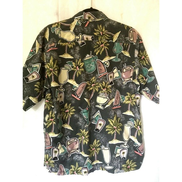 Reyn Spooner Shirt Button Short Sleeve Hawaiian S - Picture 2 of 4